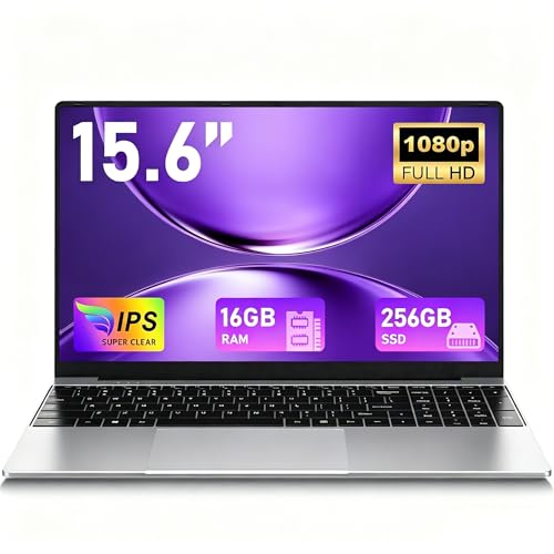 FUNYET 2026 Ordenador Portátil 15.6 Pulgadas 16GB RAM 256GB...